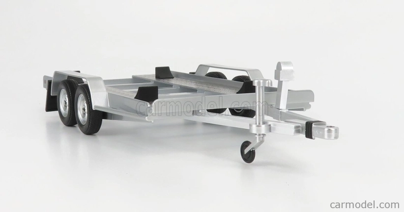 Ixo-models Príslušenstvo Carrello Trasporto Auto - Príves na prepravu áut Strieborné kolesá - auto nie je súčasťou balenia 1:18 Silver Black