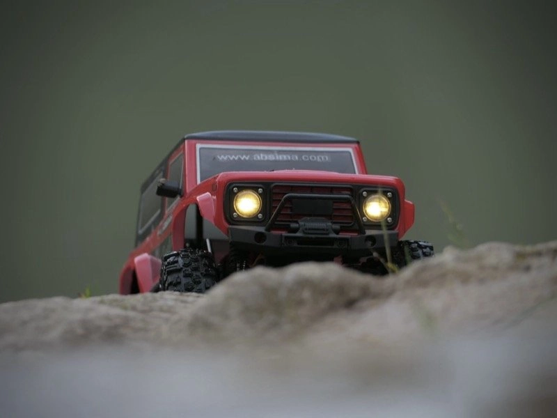 Mini Crawler Absima / Hobby Plus CR-18P V3 Brushless Rushmore 1:18 RTR - červený