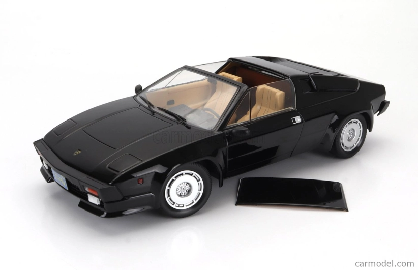 Lamborghini Jalpa 3500 1982 v mierke 1:18 čierna
