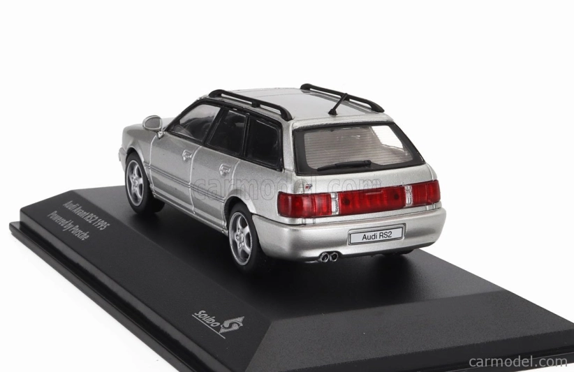 Solido Audi A4 Rs2 Avant Sw Station Wagon 1995 - Powered By Porsche 1:43 Polar Silver