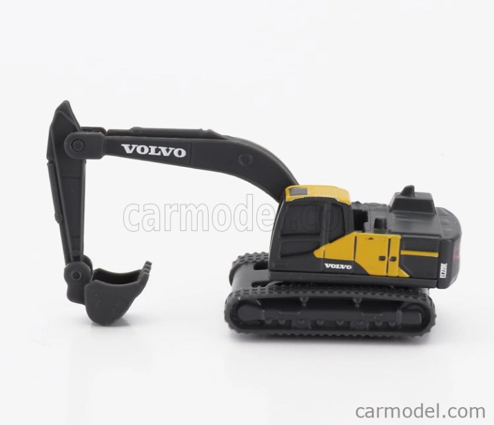 Maisto Volvo Fh16 Xl 750 Truck Pianale Trasporto Ec220e Escavatore Cingolato Excavator 1:64 čierna žltá