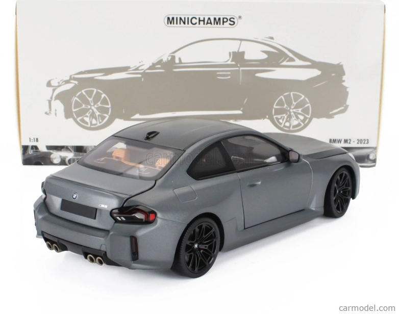 Minichamps BMW radu 2 M2 Coupe (g87) 2023 1:18 Matt Grey