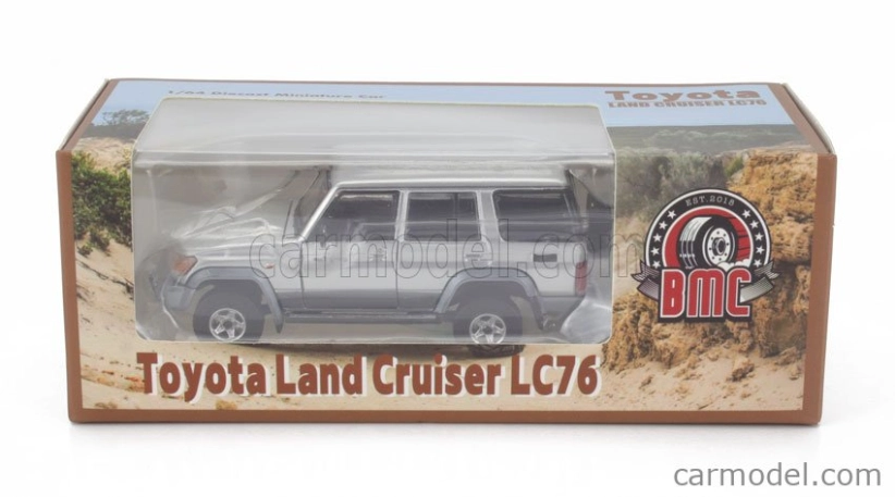 Bm-creations Toyota Land Cruiser Lc76 Rhd 2014 1:64 Silver