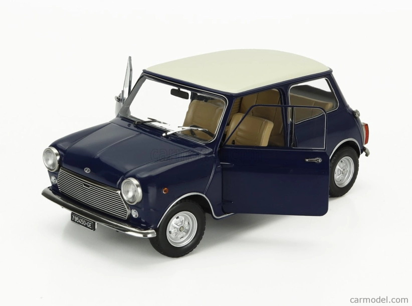 Mitica-diecast Innocenti Mini Cooper Mk2 1968 1:18 Modrá Ivory