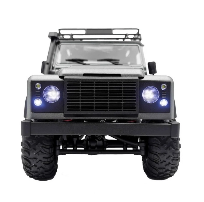 RC auto Land Rover Trail V2 1/12 RTR 4WD, strieborná + náhradná batéria