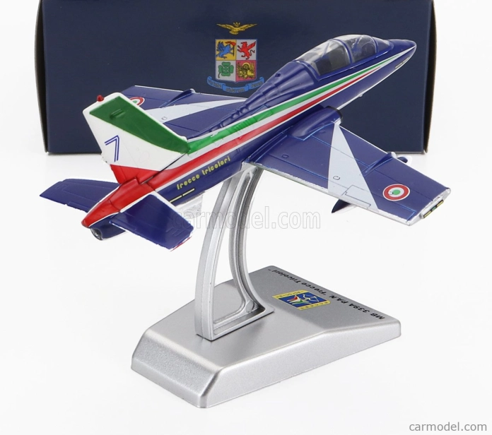 Italeri Aermacchi Mb339a Livrea 2023 N 7 Frecce Tricolori 1:100, modrá