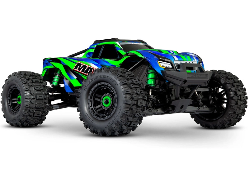 RC auto Traxxas Maxx 1:8 4WD TQi RTR, červená