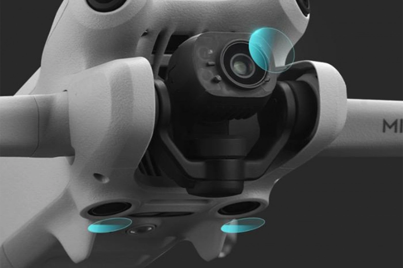 DJI Mini 4 Pro – sklenená ochrana objektívu a snímača (2 ks)