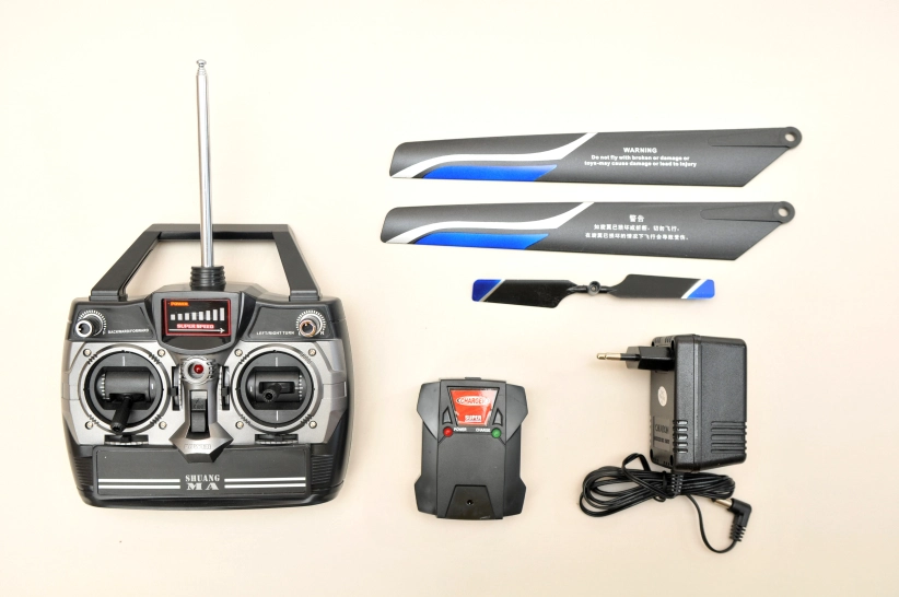 RC vrtuľník Double Horse 9104, modrá