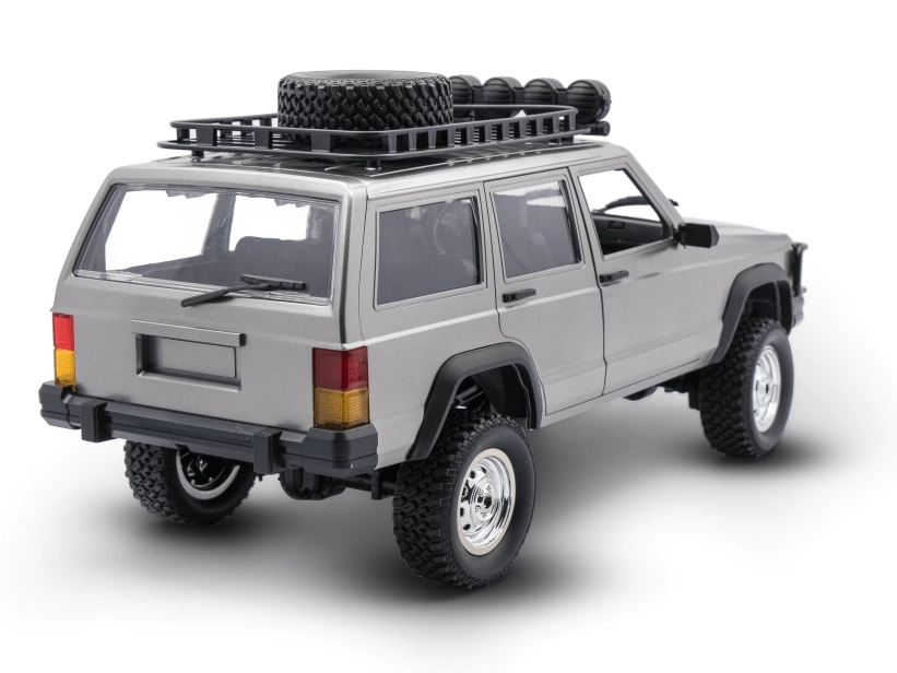 RC auto SUV Legend 4x4 1:12 4WD, strieborná + náhradná batéria