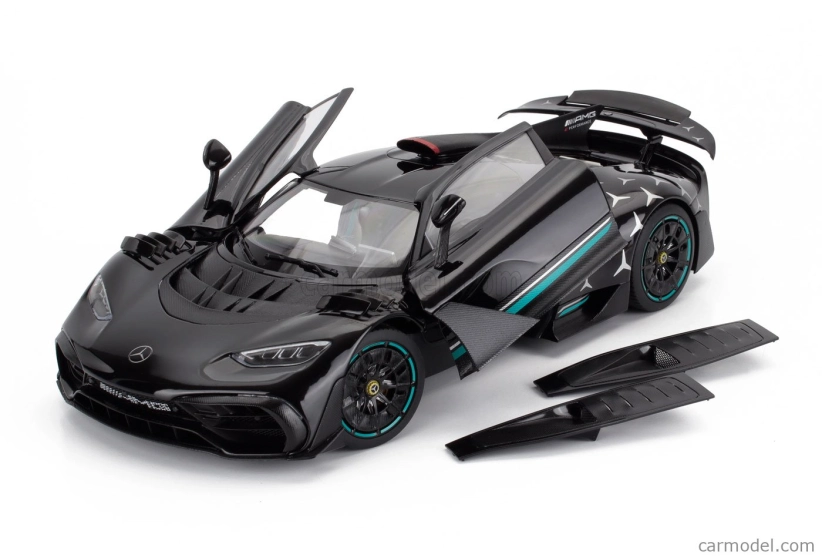Nzg Mercedes benz One Amg (c298) 2023 1:18 Black Carbon