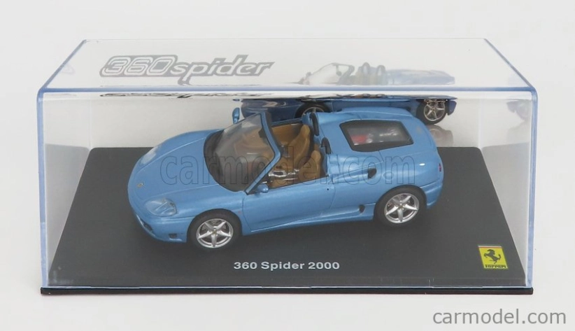 Edicola Ferrari 360 Spider 2000 1:43 Light Blue Met