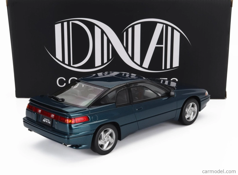 Dna collectibles Subaru Alcyone Svx 1991 1:18 Tmavě Teal Zelená Met