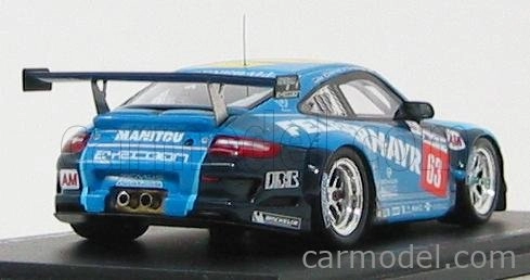 Spark-model Porsche 911 997 Gt3rsr Proton Competition N 63 24h Le Mans 2011 Felbermayr Jr - Felbermayr Senior - Reid 1:43 2 Tóny Modré