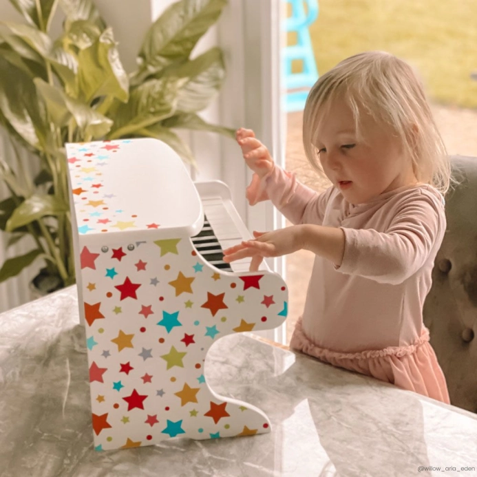 Bigjigs Toys Drevené klavírne hviezdy