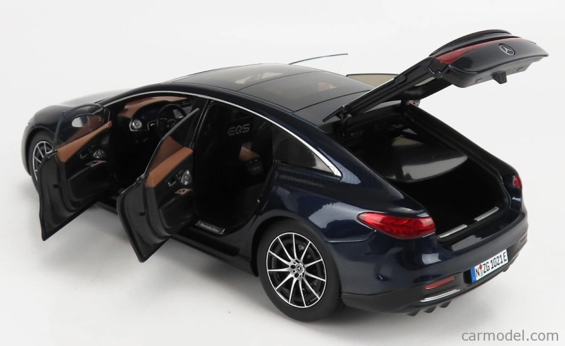 Nzg Mercedes benz Eqs Amg Line (v297) 2022 1:18 Nautik Blue
