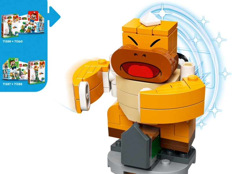 LEGO Super Mario - Boss Sumo Bro a padajúca veža - rozširujúca sada