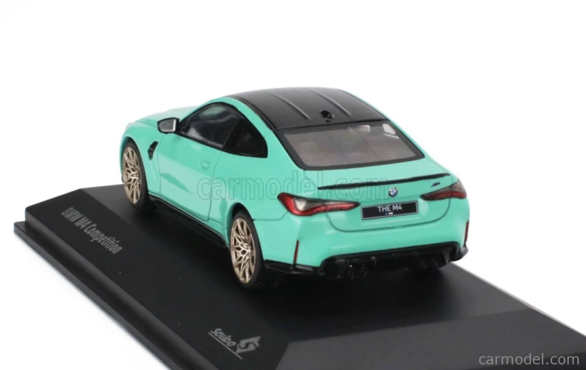 Solido BMW radu 4 M4 Coupe Competition (g82) 2023 1:43 Zelená