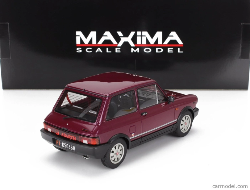 Maxima Autobianchi A112 Abarth Vii-series 1984 1:18 Červená Ardenza Met