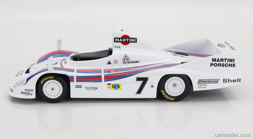 Werk83 Porsche 936/77 2.1l F6 Turbo Team Martini Racing N 7 3rd 24h Le Mans 1978 H.haywood - P.gregg - R.joest 1:18 Bílá Červená Světle Modrá