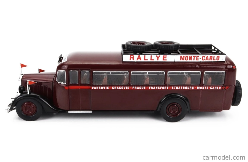 Edicola Citroen T45 Bus Rally Montecarlo Francúzsko 1934 1:43 Brown