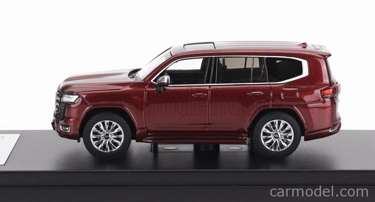 Lcd-model Toyota Land Cruiser Lc300-zx 2022 1:64 Red