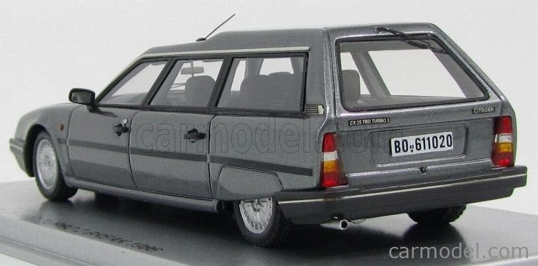 Kess-model Citroen Cx 25 Trd Turbo 2 Break 1986 1:43 Grey Met Evb