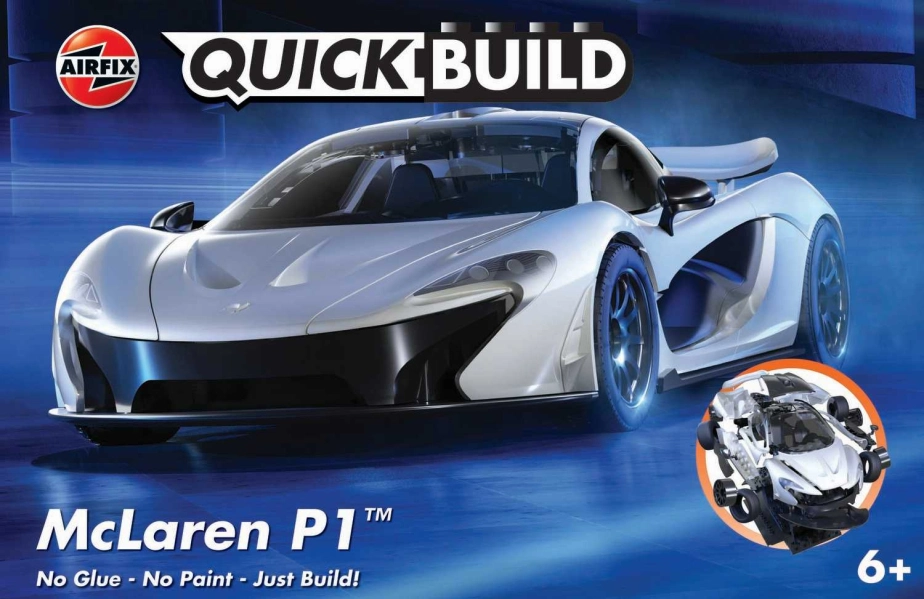 Airfix Quick Build – McLaren P1 biely