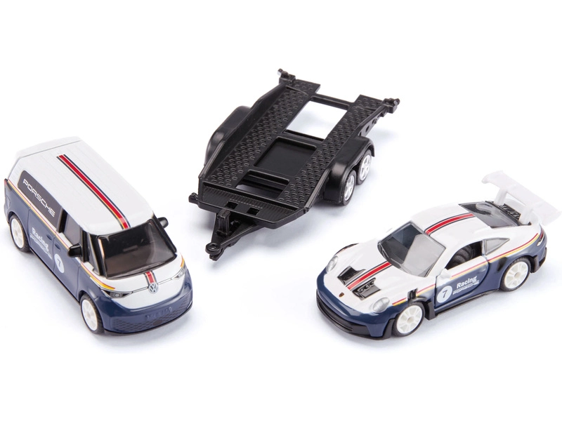 SIKU Super - Volkswagen ID Buzz s Porsche 911 GT3 RS 1:50