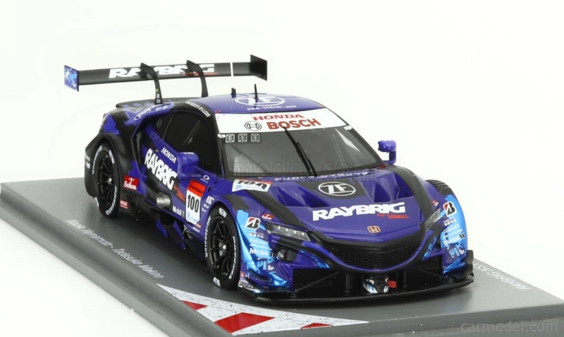 Spark-model Honda Nsx-gt Team Stanley Kunimitsu N 100 Gt500 Class