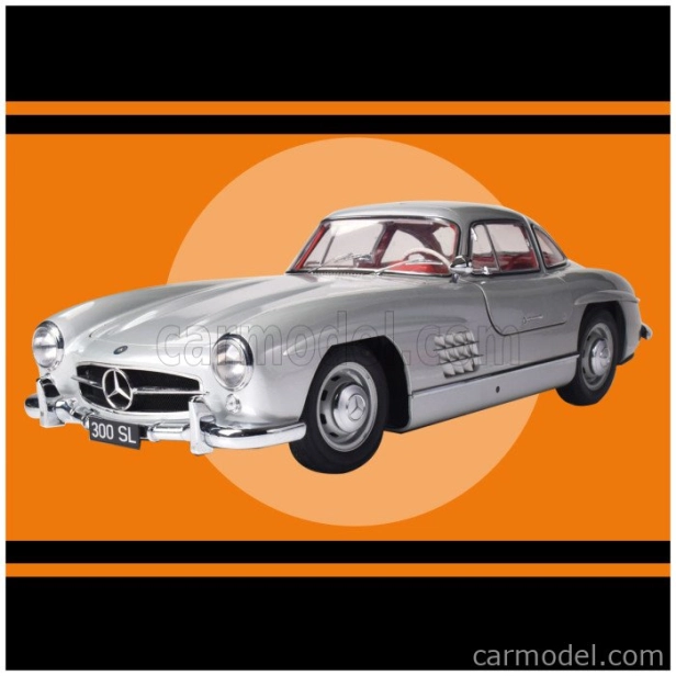 Ixo-models Mercedes benz Sl-class 300sl Coupe (w198) 1954 1:8 Silver