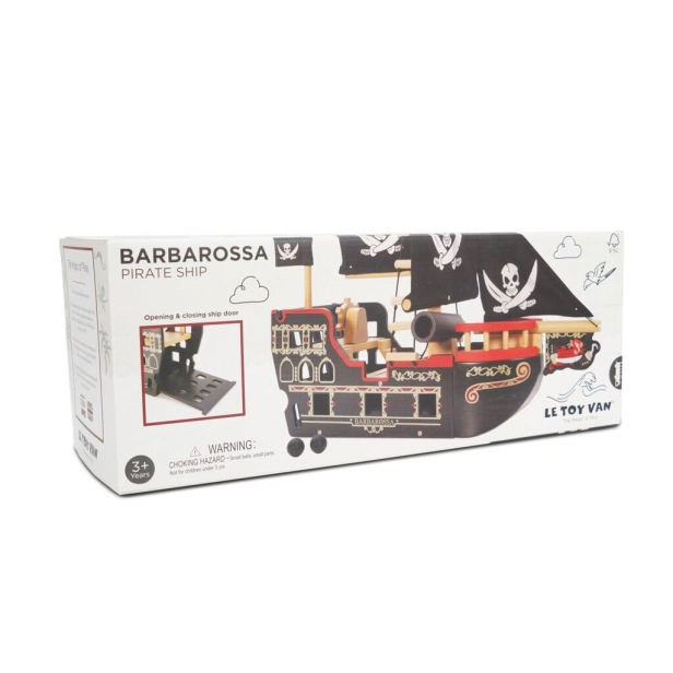 Le Toy Van Pirátska loď Barbarossa - poškodený obal