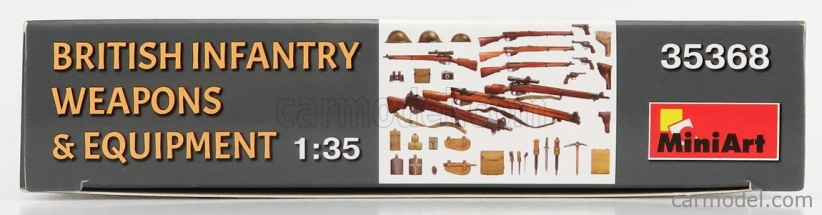 Príslušenstvo Miniart Britské pechotné vojenské zbrane a vybavenie 1:35 /