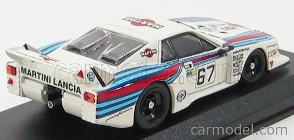 Best-model Lancia Beta Montecarlo Martini N 67 24h Le Mans 1981 Pirro - Gabbiani 1:43 Bílá