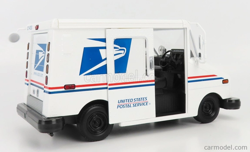 Greenlight Grumman Llv Truck Van Usps Mail Post 2010 1:18 Bílá