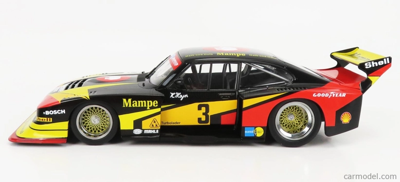 Mcg Ford england Capri Turbo Gr.5 Team Mampe N 3 Drm Norisring 1979 H.heyer 1:18 čierna žltá červená