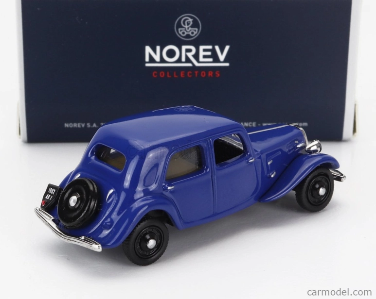 Norev Citroen 11al 1938 1:87 Emeraude Blue