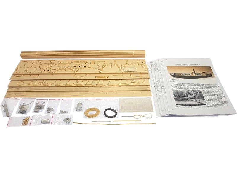 Model Shipways USN Picket Boat 1864 1:24 kit