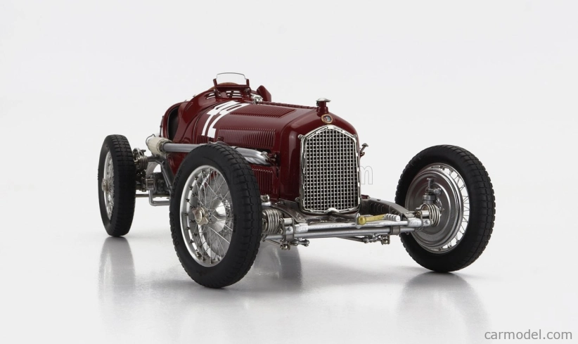 Cmc Alfa romeo F1 P3 N 42 Winner Marseille Gp 1933 Chiron 1:18 červená