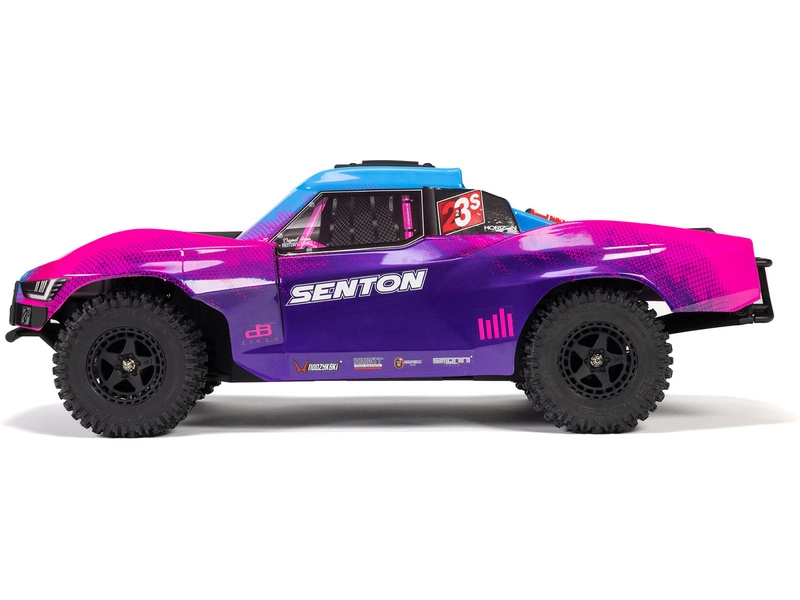 RC auto Arrma Senton 223S BLX 4WD 1:10 RTR DSC, červené