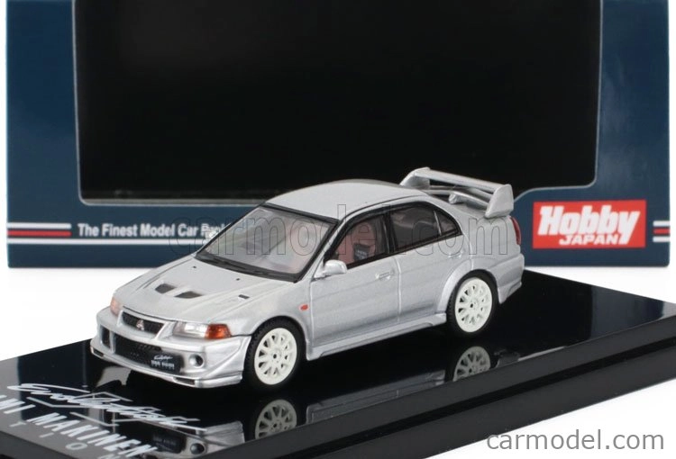 Zapaľovanie-model Mitsubishi Lancer Evolution Vi (gf-cp9a) 2000 1:64 Strieborná