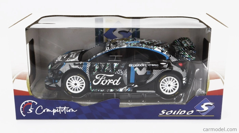Solido Ford england Puma Rally1 N 0 Goodwood Festival Of Speed 2021 1:18 Black