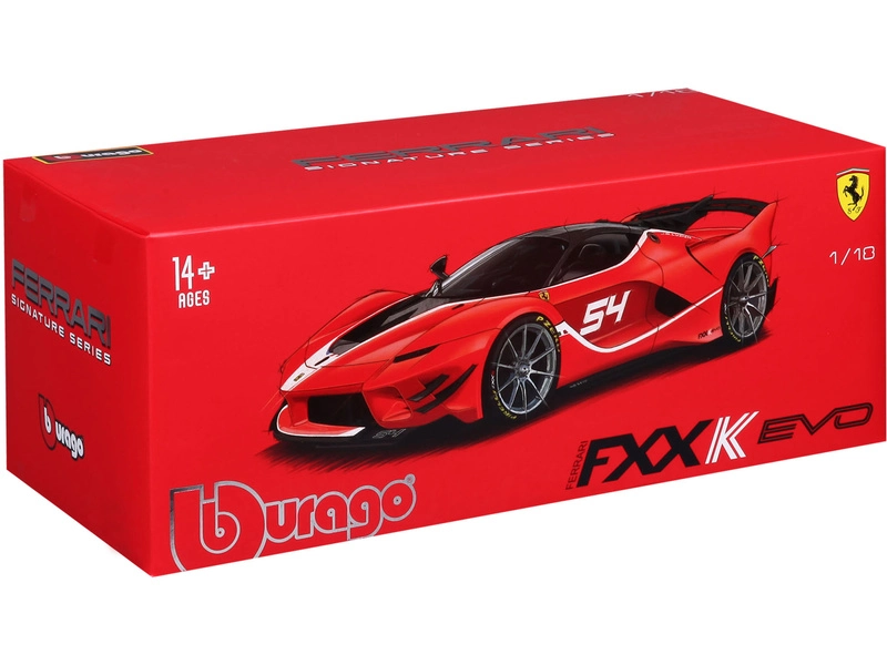 Bburago Signature Ferrari FXX-K EVO 1:18 červená