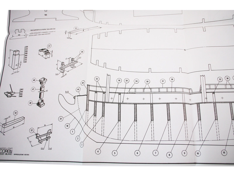 COREL La Sirene 1750 1:75 kit
