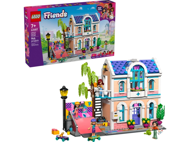 LEGO Friends - Liann a jej rodinný dom