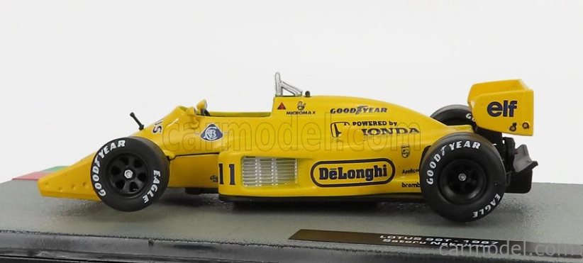 Edicola Lotus F1  99t Honda Elf N 11 Season 1987 Satoru Nakajima 1:43 Žlutá