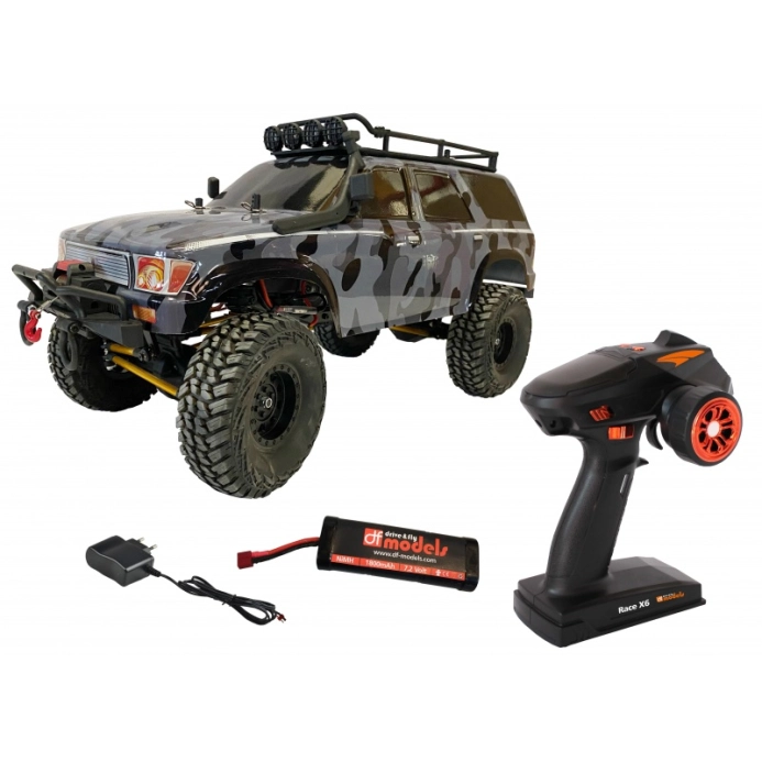BAZAR - RC auto DF-4S Crawler 2023, kamufláž