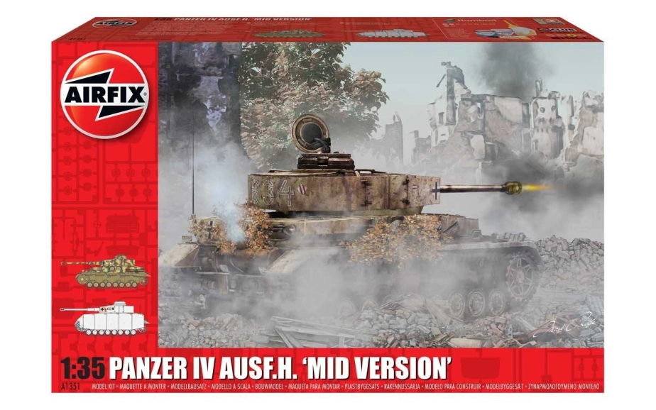 Airfix Panzer IV Ausf.H, Mid Version (1:35)