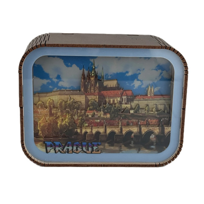 2Kids Toys Skládačka Lampička Praha Karlův most a Hradčany