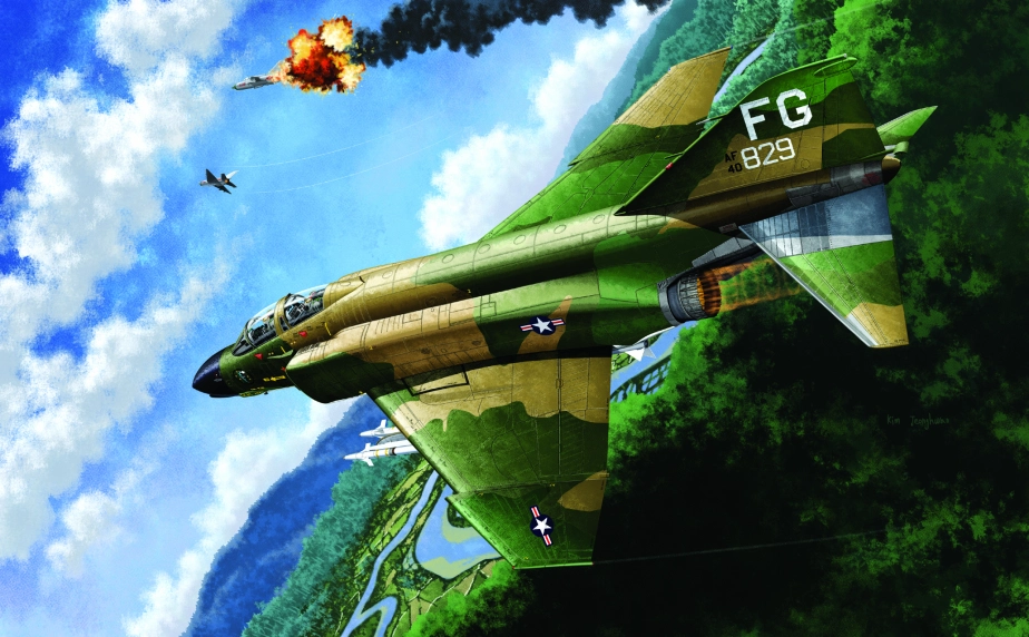 Academy McDonnell F-4C USAF Vietnam War (1:48)